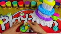 Play Doh Cake Mountain Playset - Play Doh Birthday Cake _