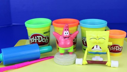 SpongeBob SquarePants Play Doh Pineapple Under Sea Cookie Monster Part 1