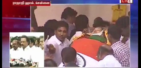 Download Video: DMK Leader MK Stalin Speech About Jayalalitha