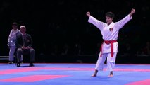 Sandra Sanchez vs Sandy Scordo. FINAL. European Karate Championships 2016
