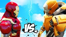 IRON MAN (Mark 46) vs IRON MAN (Mark 36 Peacemaker)