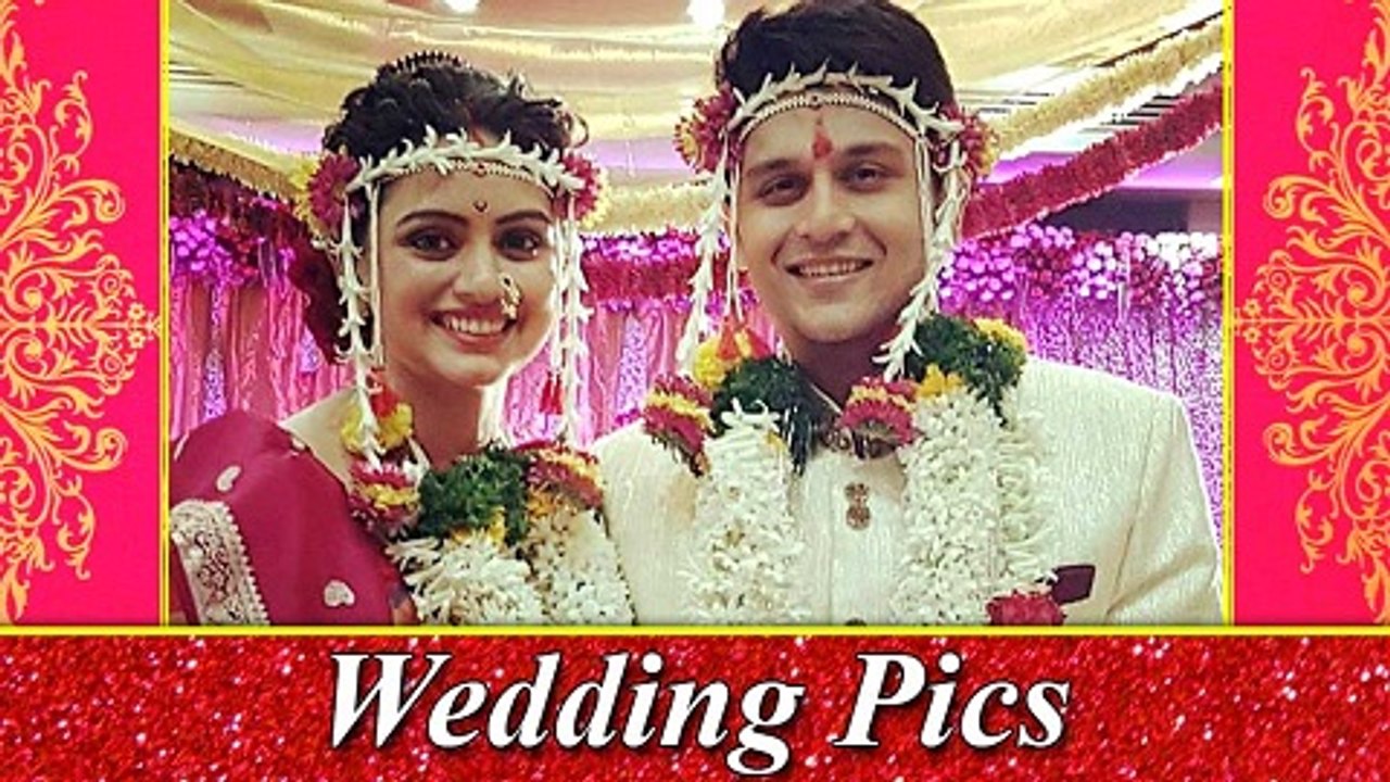Shruti Marathe Gets Married To Gaurav Ghatnekar | Wedding Pictures Out | Marathi Entertainment