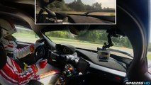 Ferrari FXX K OnBoard Footage on Track - part 1