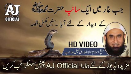 Ghar e Saur Story by Maulana Tariq Jameel When Snake came to see the P. Mohammad [saw]