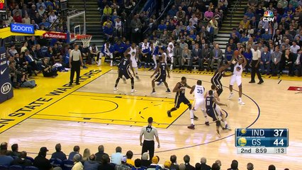 Les 60 points de Klay Thompson face aux Pacers