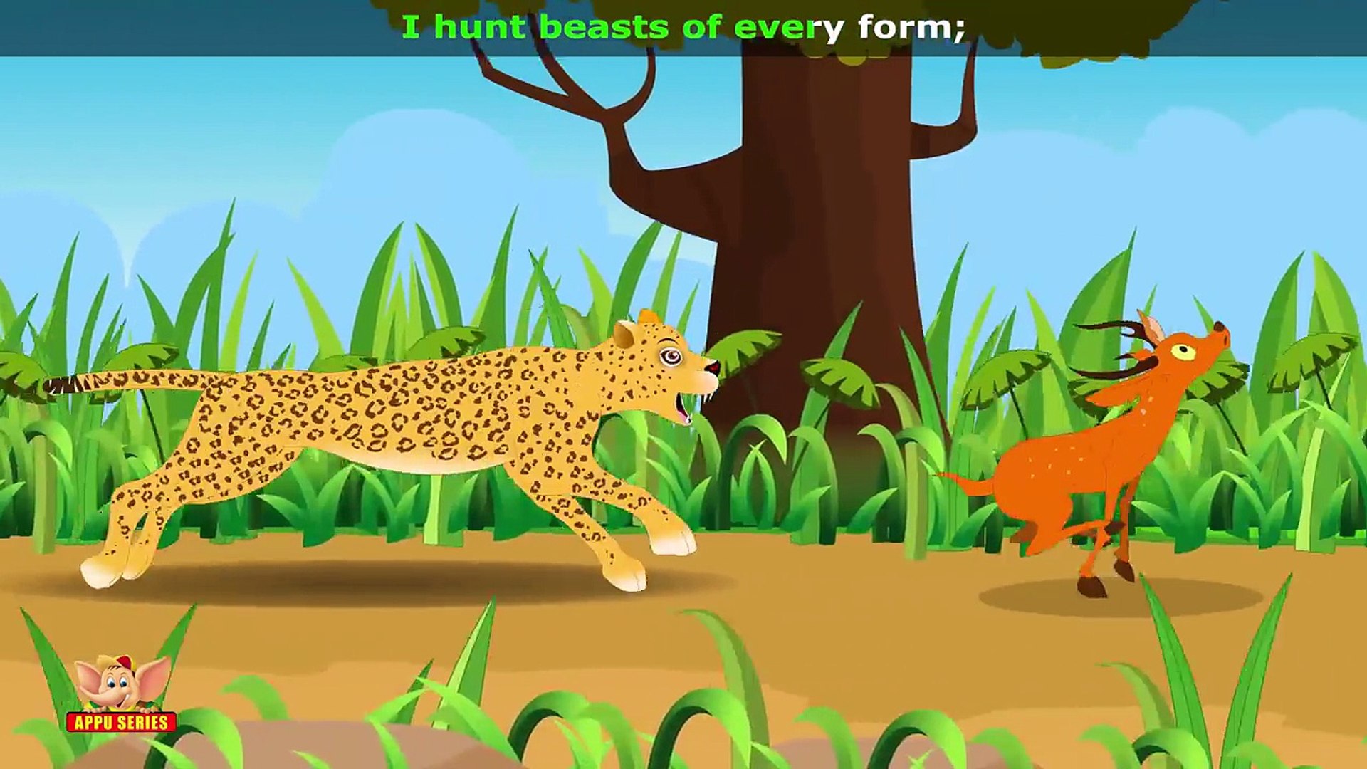 Leopard - Animal Rhymes in Ultra HD (4K)