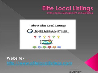Elite Local Business Listing USA