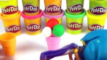 Little Play Doh Surprise Eggs Ice Cream Disney Kinder Toys| Fluffy Toys