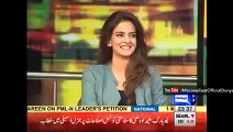 Yasir Hussain Proposes Aima Baig in a Live Show – Check Aima Baig and Saba Qamar’s Reaction