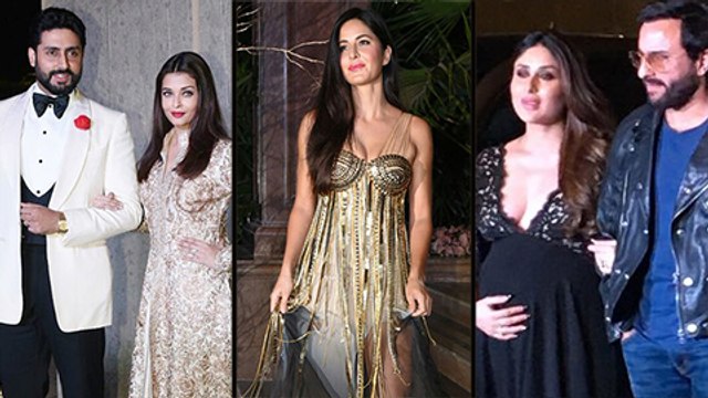 Katrina Kaif, Kareena Kapoor, Aishwarya Rai, Sonam Kapoor At Manish Malhotra 50th Birthday