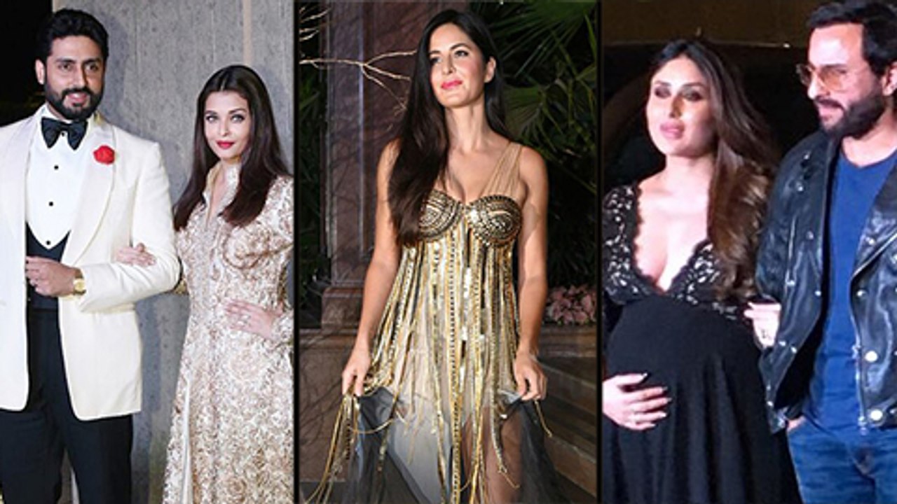 Katrina Kaif, Kareena Kapoor, Aishwarya Rai, Sonam Kapoor At Manish Malhotra 50th Birthday