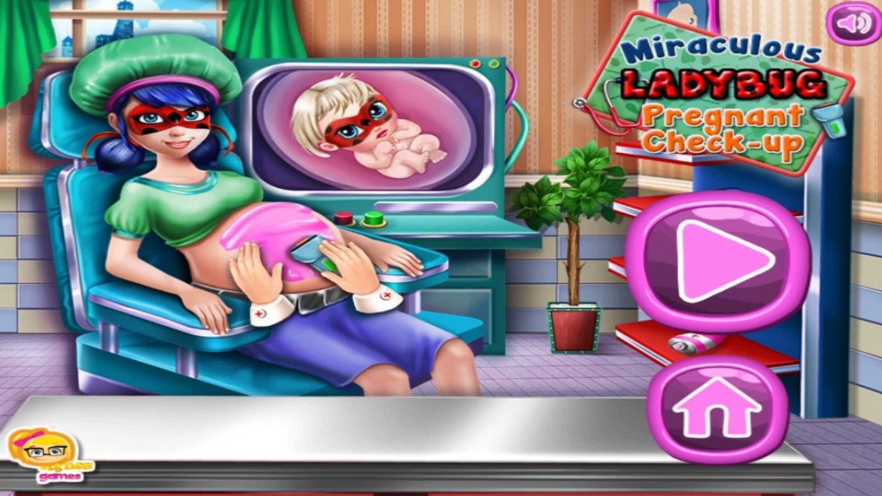 Miraculous Ladybug Pregnant Check up: Princess Baby Girl Game - Baby Games To Play