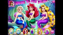 Disney Mermaid Princess Elsa & Rapunzel has invited Ariels Birthday Party