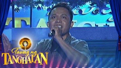 Tawag ng Tanghalan: Joselito Gamul | Kahit Kaibigan Lang
