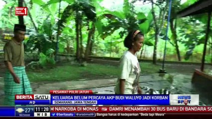 Ibunda AKP Budi Waluyo Belum Percaya Anaknya Korban Pesawat Polri Jatuh