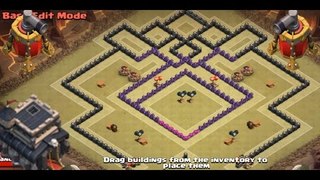 Clash of Clans - NEW TH9 War Base With 2 AIR SWEEPERS | ANTI LAVALOON | ANTI GOWIPE |