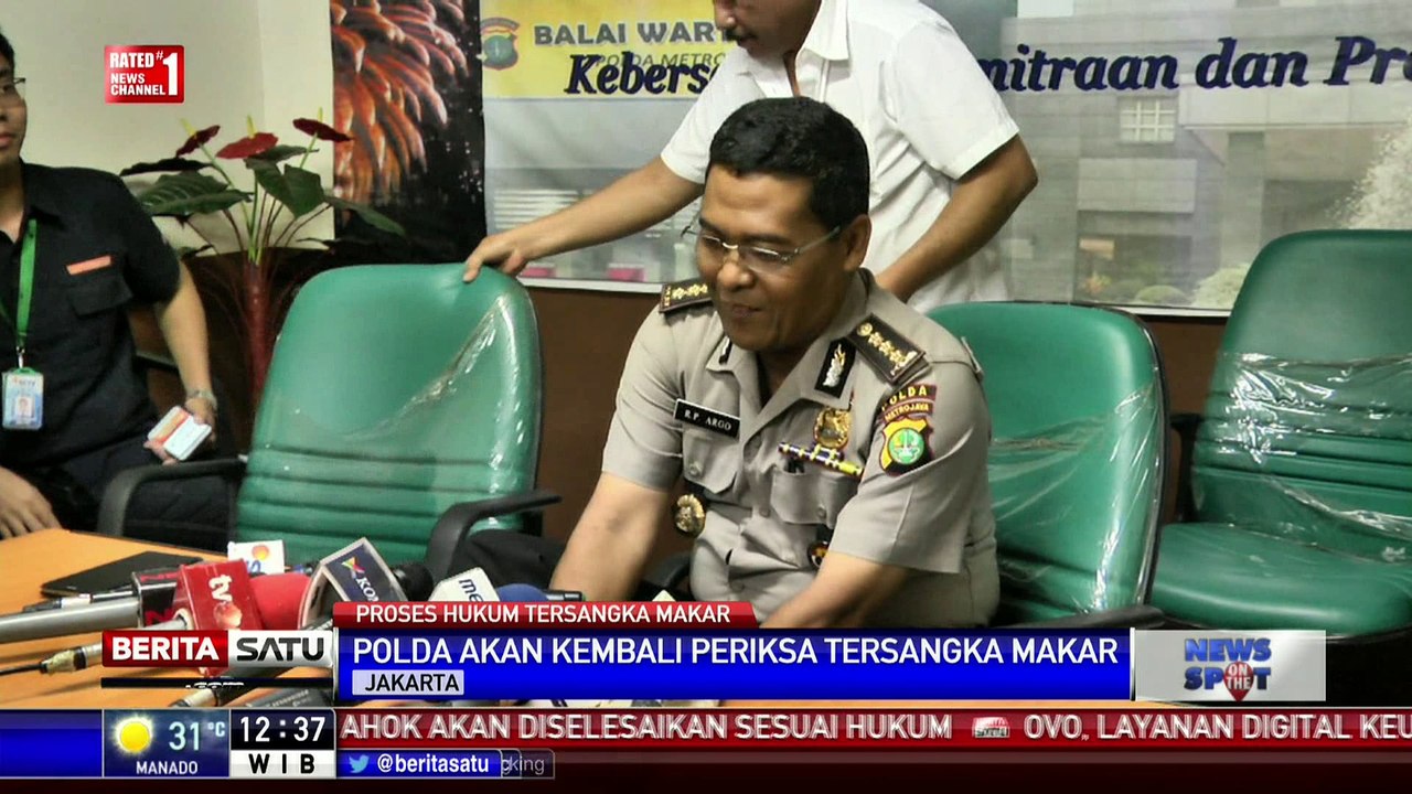 Polda Metro Jaya Akan Kembali Panggil Para Tersangka Makar