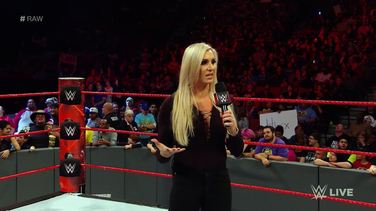 Charlotte Flair's public apology to Ric Flair  Raw, Dec