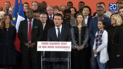 Manuel Valls candidat à l'élection présidentielle : Résumé de son allocution