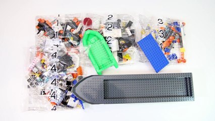 Lego City 60014 Coast Guard Patrol - Lego Speed Build