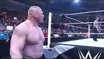 WWE Highlights - Brock Lesnar vs Bray Wyatt & Luke Harper - Full Match 01
