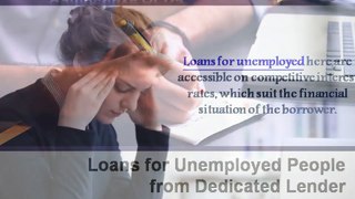 Benefits of Loans for Unemployed People in UK