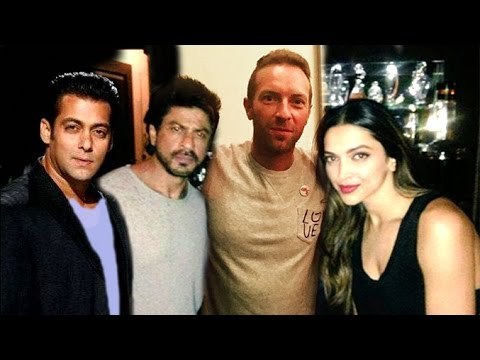 Salman Shahrukh Together INSIDE Mannat For Coldplay After Party Full Video HD