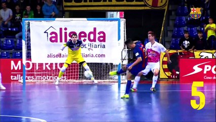 FCB Futsal: Top 5 goals November’16