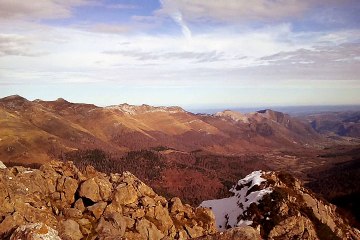 Vue du Pic de Bazès