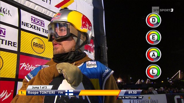 SNOWBOARD - Big Air - M'gladbach - 1ère victoire en carrière pour Roope Tonteri