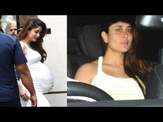 Fully Pregnant Kareena Kapoor Spotted At Amrita Arora's Husband's Birthday Party 2016