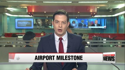 Incheon Int'l Airport celebrates processing of 500 mil. bags since opening