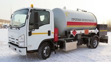 Автоцистерна для сжиженного газа АЦТ-7 ISUZU
