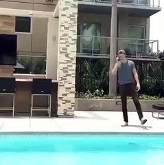 Randy orton RKO in fight