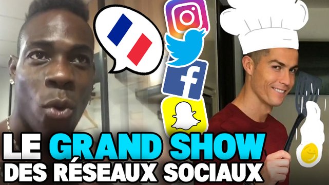 CR7, Griezmann, Pogba, Balotelli... le meilleur des réseaux sociaux !