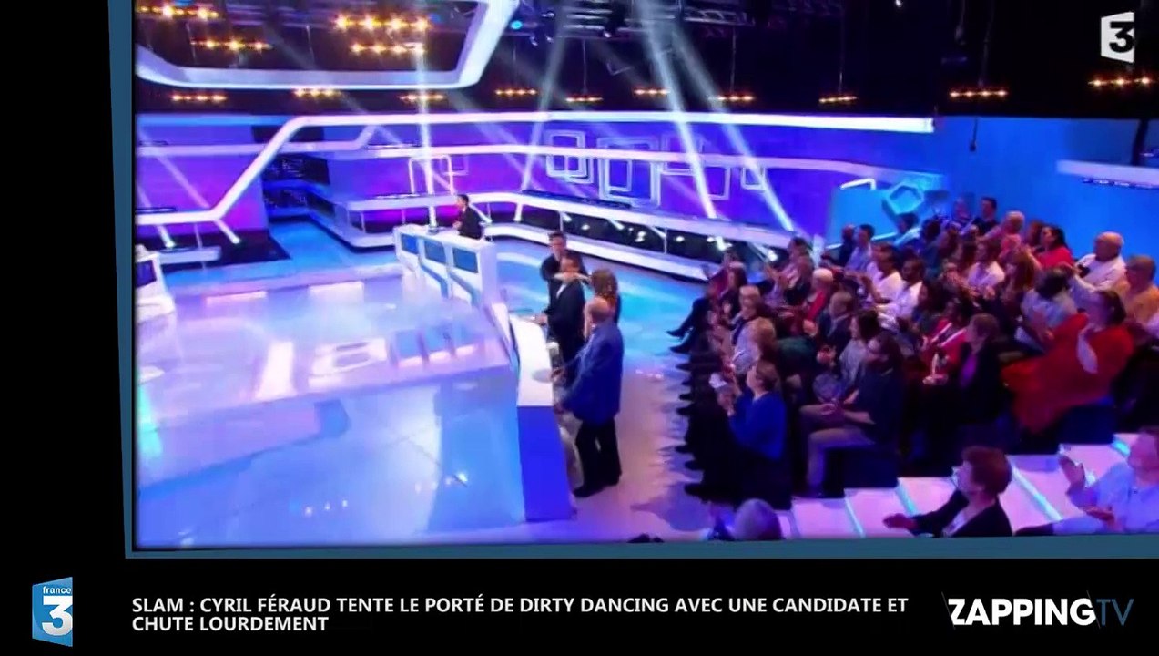 Slam : Cyril Féraud tente le porté de Dirty Dancing
