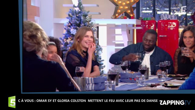 C à Vous : Omar Sy et Gloria Colston improvisent un pas de danse original (Vidéo)
