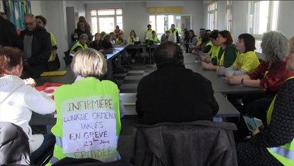 Les salariés de la clinique de l'Ormeau débarquent à la FHP, à Toulouse