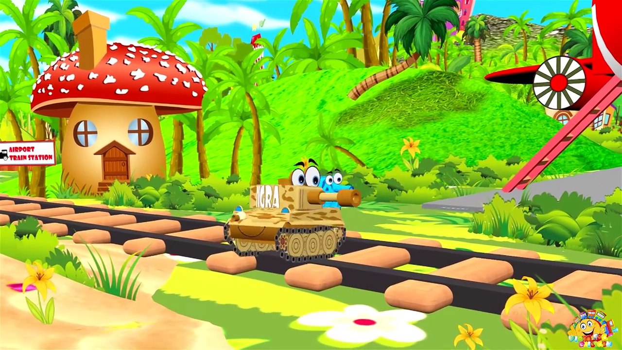 CARTOONS FOR CHILDREN Warfare 3D - Tropical Vacation Cartoon