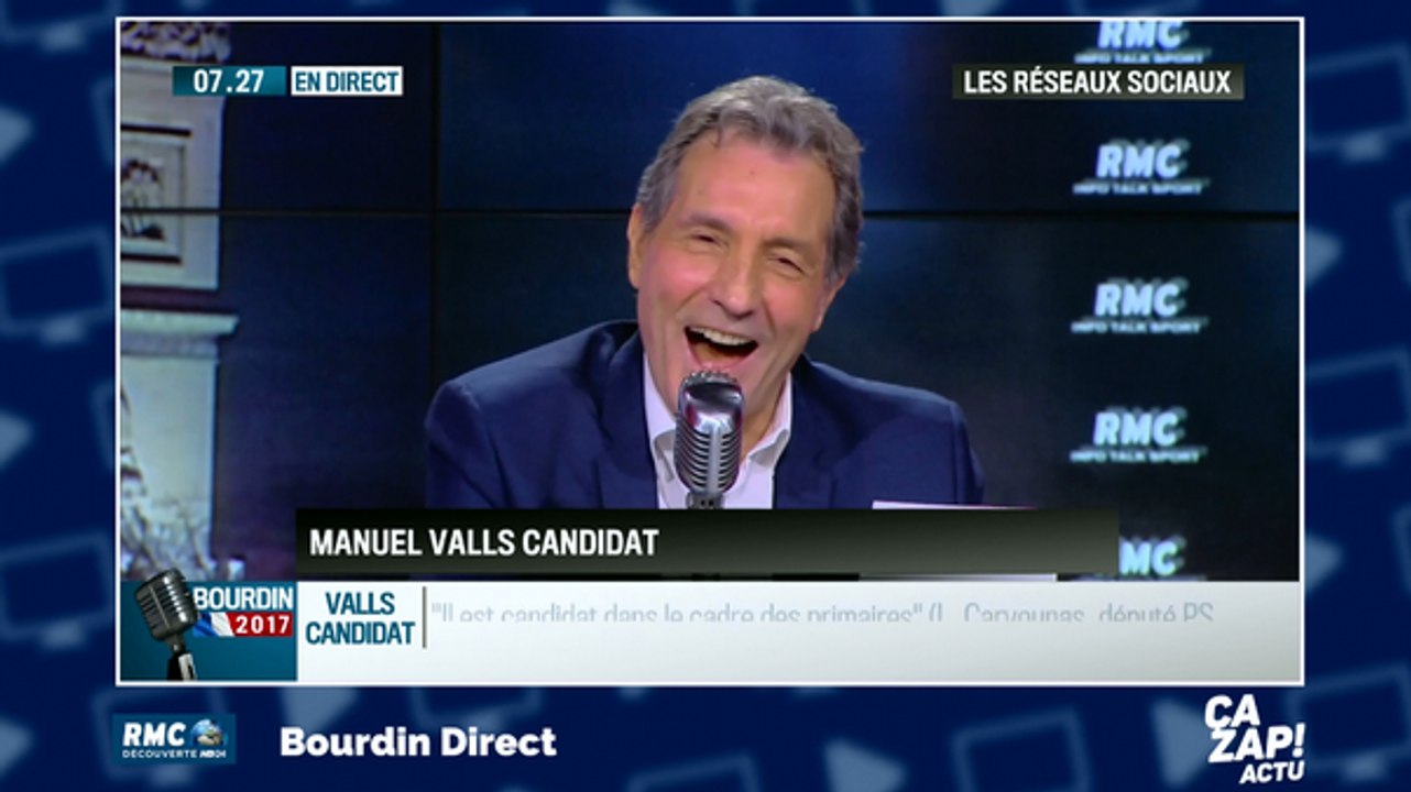 Le fou rire de Jean-Jacques Bourdin après une blague sur Jean-François Copé