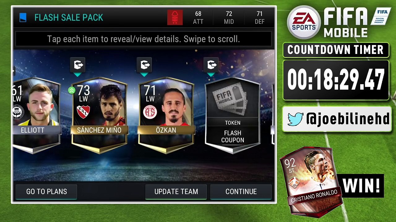 FIFA MOBILE 1M COIN SQUAD BUILDER YOUTUBER CHALLENGE!! MOTM RONALDO GIVEAWAY #FIFAMOBILE(1)