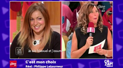 Evelyne Thomas draguée par une participante de "C'est mon choix"