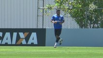 Guilherme brilha com gols e assistência em treino do Corinthians