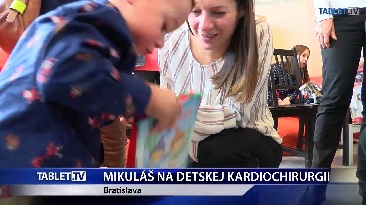 Mikuláš navštívil deti s chorými srdiečkami na kardiochirurgii