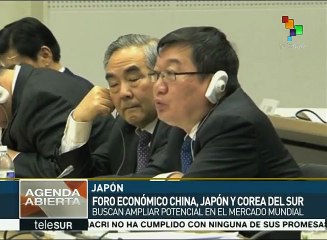 Buscan Surcorea, Japón y China incrementar su comercio con el mundo
