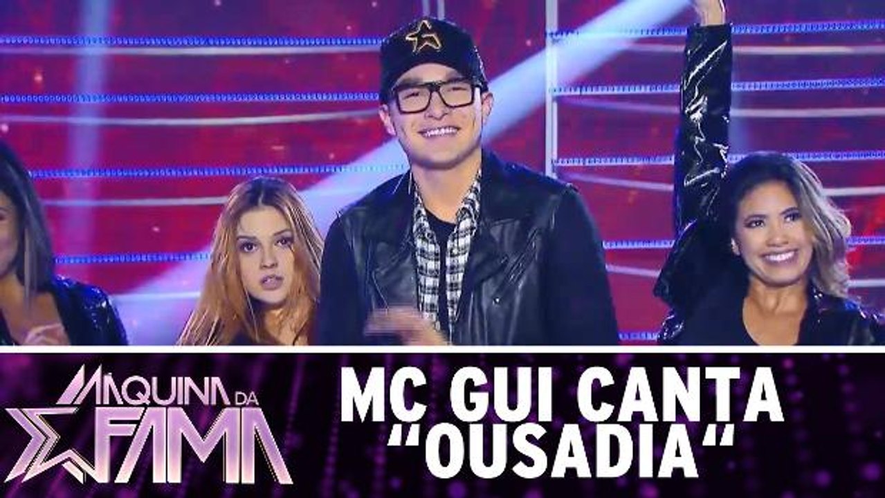 MC Gui canta `Ousadia`