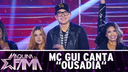 MC Gui canta `Ousadia`