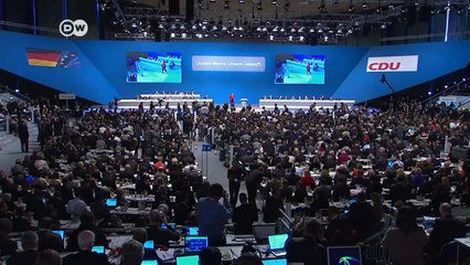 Kämpferische Kanzlerin in Essen | DW Nachrichten