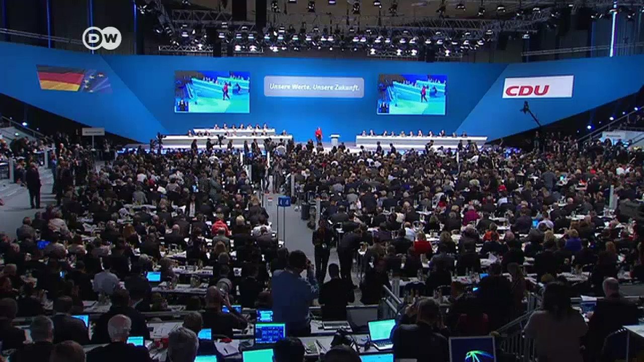 Kämpferische Kanzlerin in Essen | DW Nachrichten