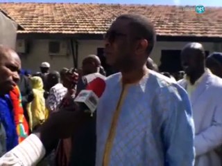 youssou ndour a la lévée du corps d ousmane sow